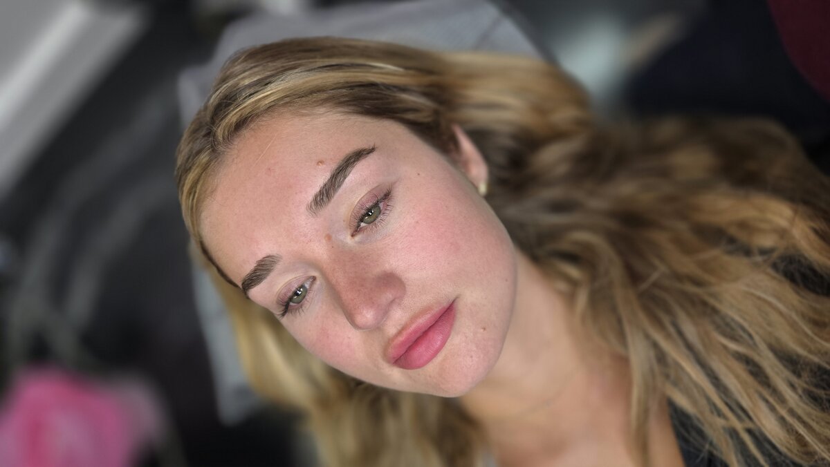 Natural Brow Enhancement transformation result