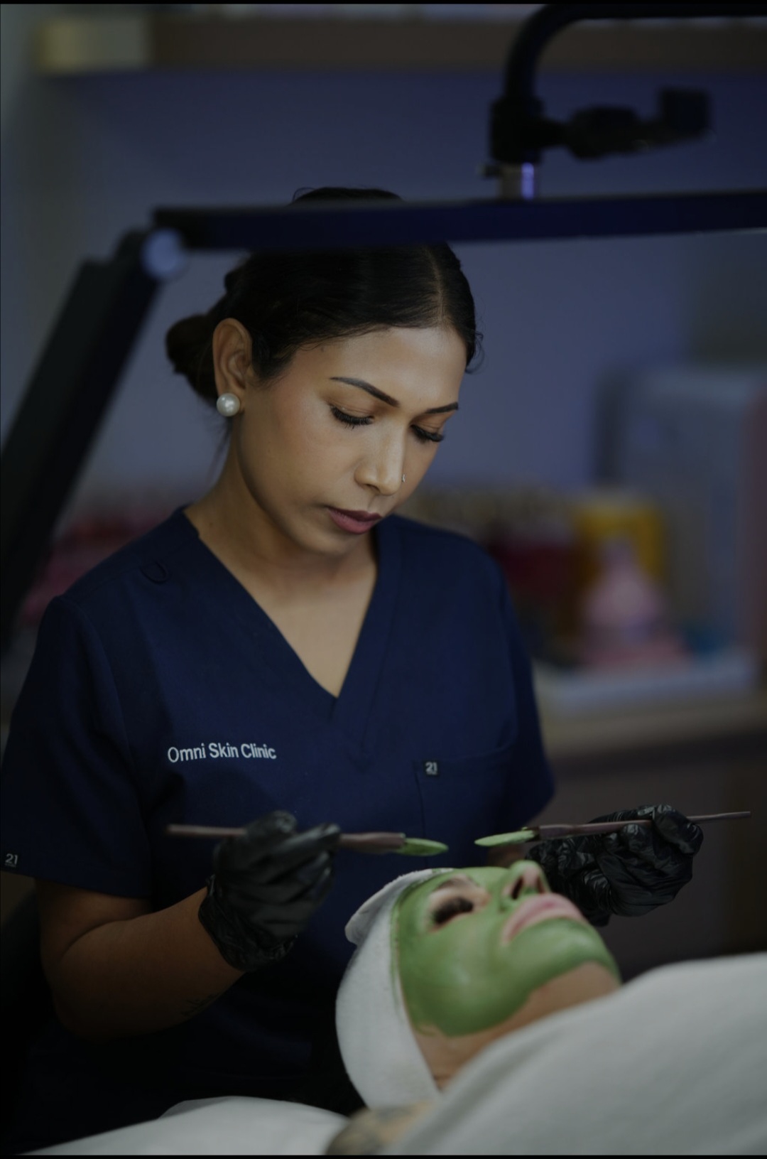 Skin treatment at Omni Skin Clinic Brabham